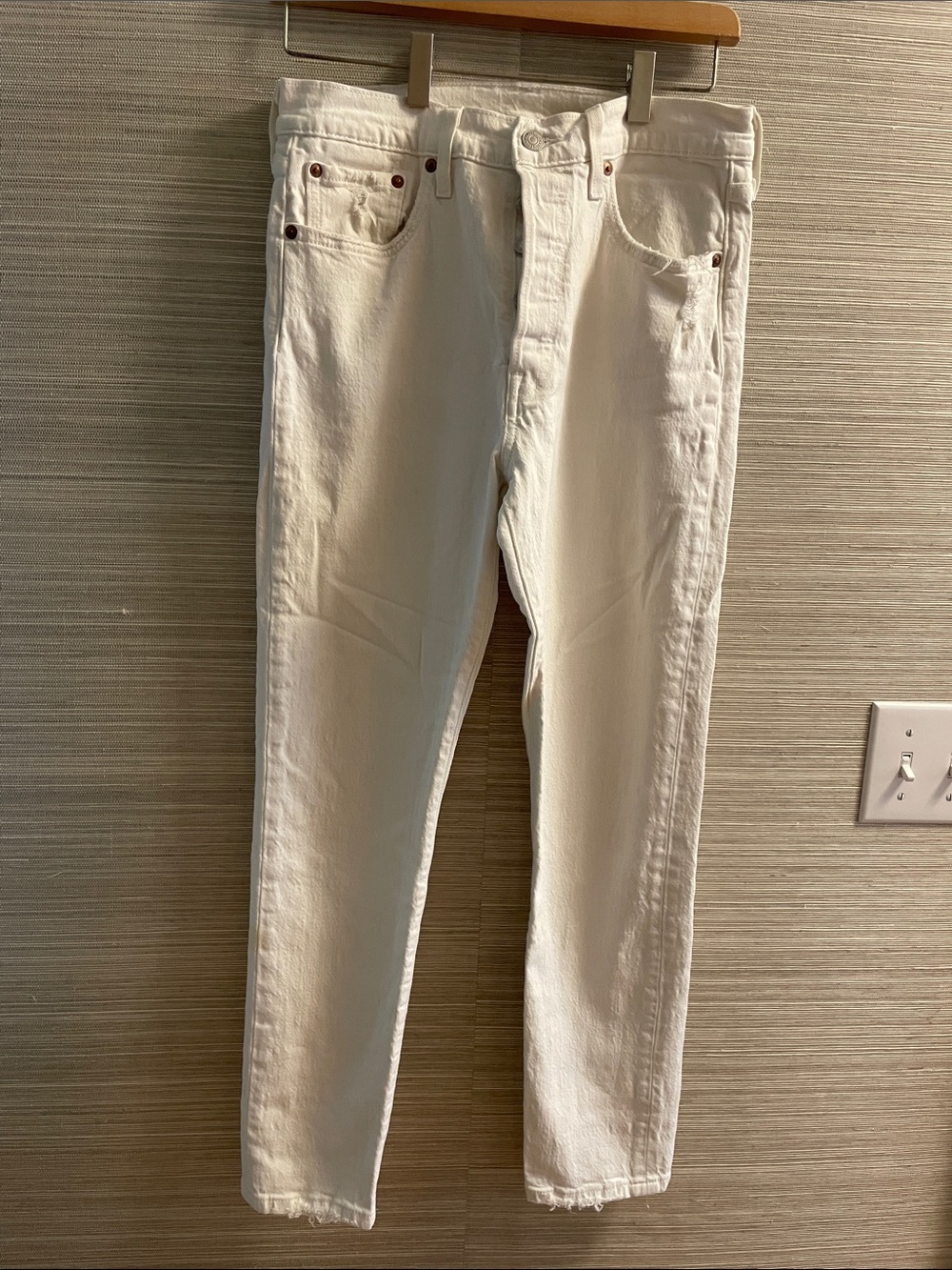Levi's Women's Skinny White Jeans